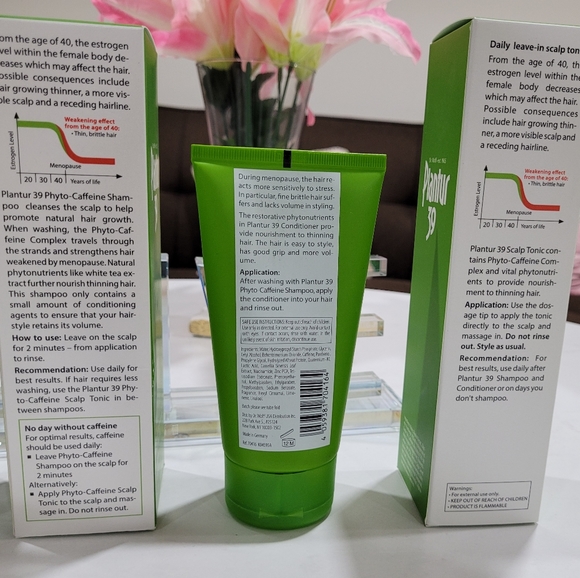 Plantur 39 phyto-caffeine shampoo, conditioner, scalp tonic - Picture 2 of 2